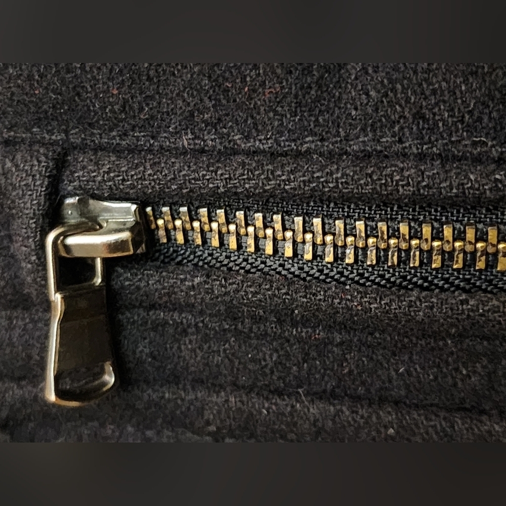 MICHAEL Michael Kors Wool Blend Military Field Lined Insulated Black Coa… - Picture 9 of 13